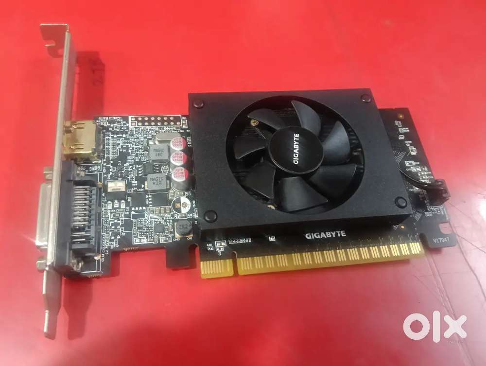 Gigabyte gt710 2 gb ddr5 graphic card perfect working