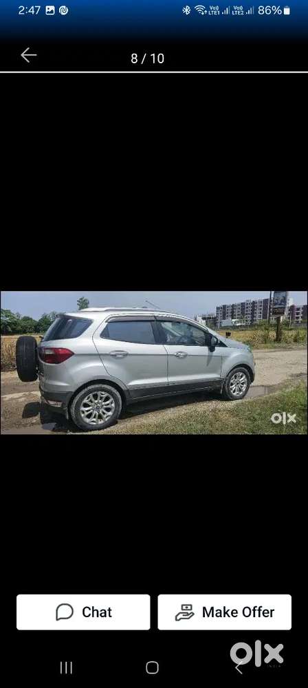 Ford Ecosport 2014 Diesel 125000 Km Driven