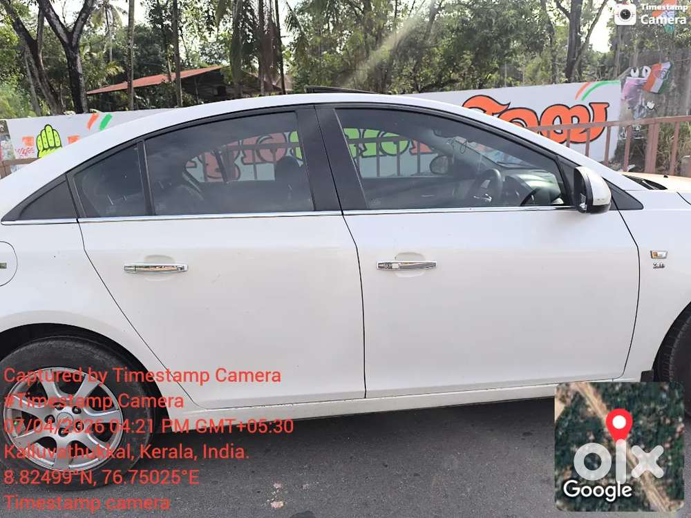 Chevrolet Cruze 2012 Diesel 104838 Km Driven, Fancy Number