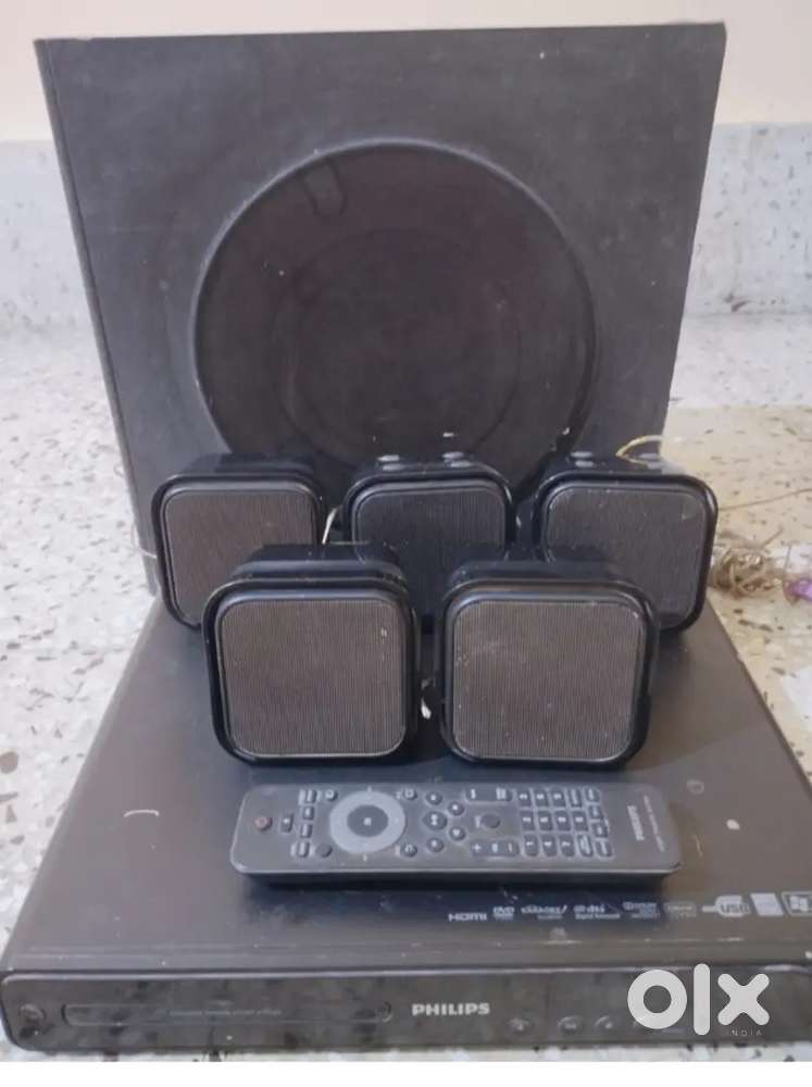 Philips home theatre system with DVD player TVs, Video Audio