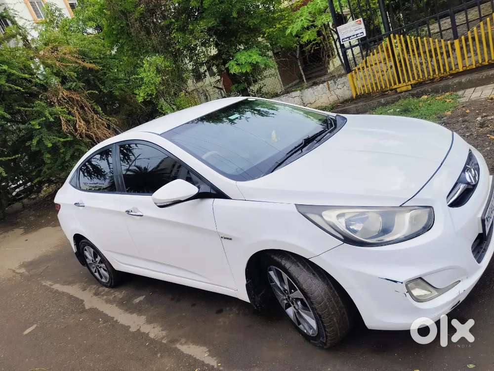 Hyundai Verna 1.6 Crdi Sx  2013  Diesel  White  Excellent Conditio