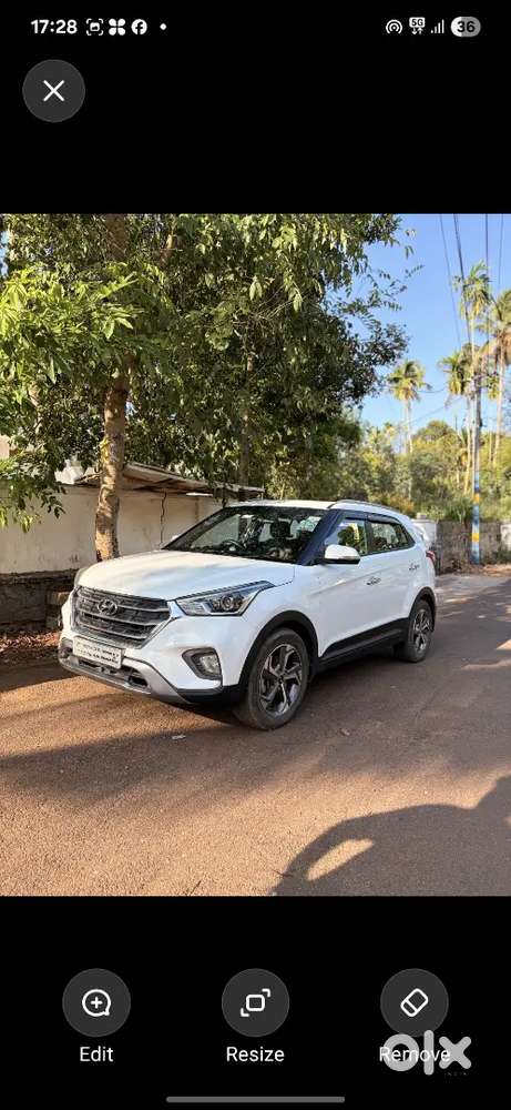 Hyundai Creta 1.6 Automatic Top And Sunroof.d.l Registration