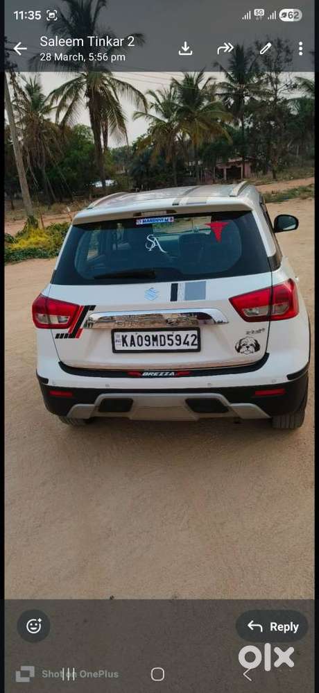 Maruti Suzuki Brezza Zdi+ Dual Tone, 2018, Diesel