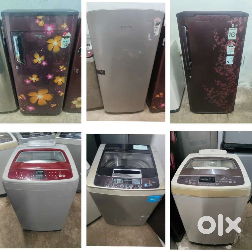 Top Load WASHING MACHINE & FRIDGES on RENTAL Basis Free Maintenance