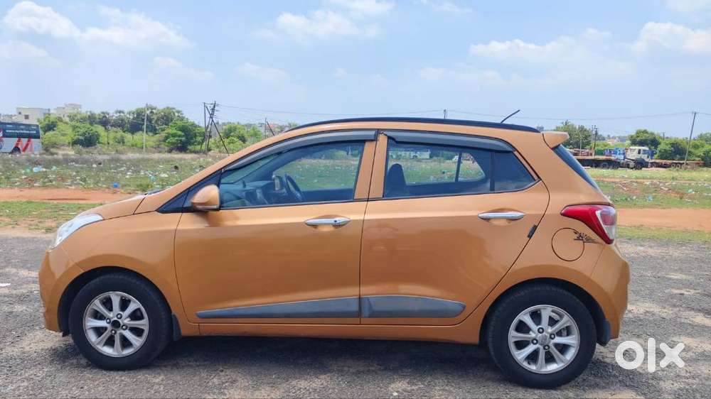 Hyundai Grand I10 Orange