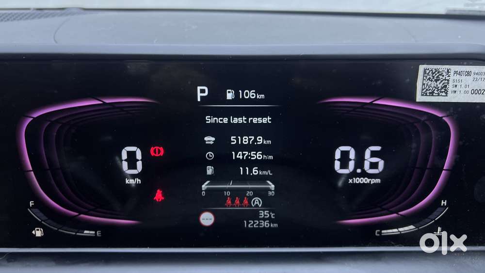 Kia Seltos 1.5 Htx At Petrol, 2024, Petrol