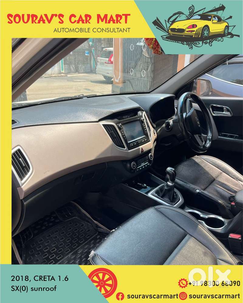 Hyundai Creta 1.6 Sx Plus, 2018, Petrol