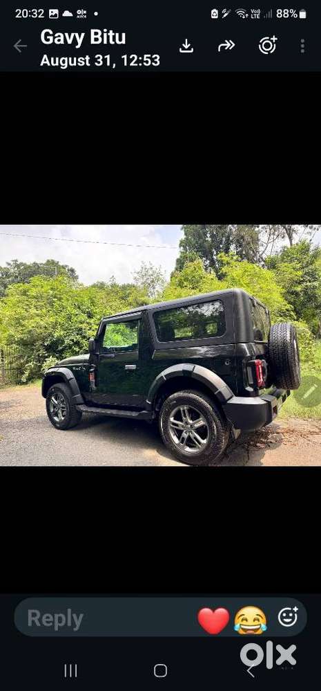 Mahindra Thar Lx D At 4wd Ht, 2021, Diesel