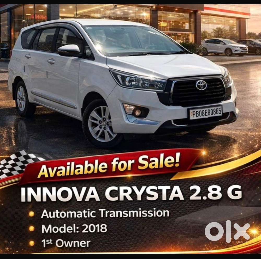 Toyota Innova Crysta Diesel Good Condition