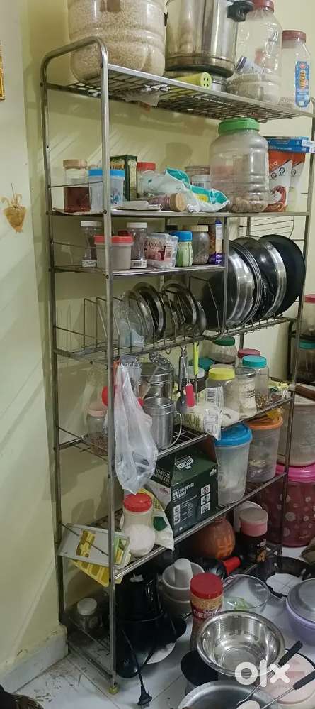 6feet high 4 feet whirth kitchen rack
