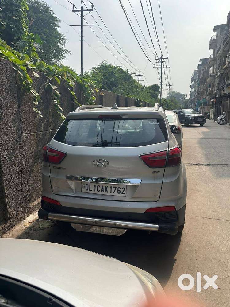 Hyundai Creta Sx+ 2016 Petrol Silver