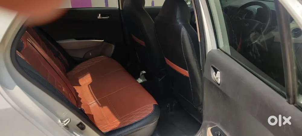 White Hyundai Xcent 2015 Petrol. Automatic Transmission.good Condition