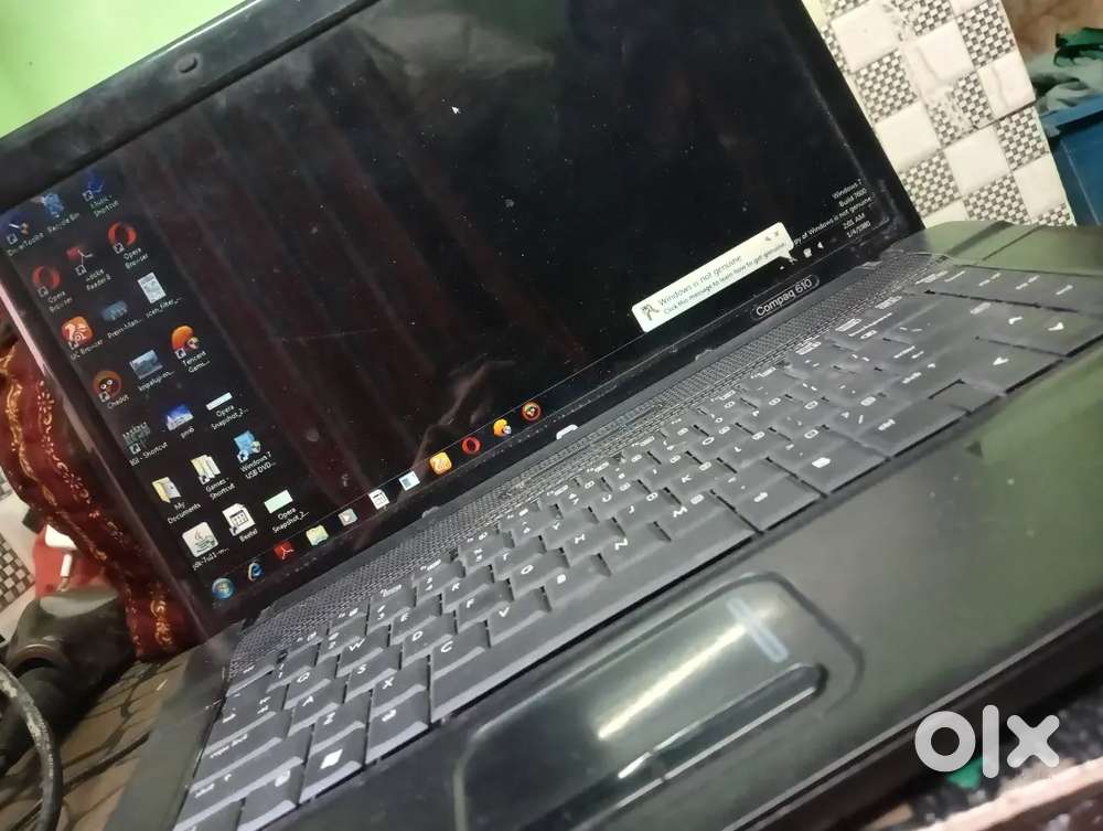Hp compaq 610 2gb ddr2 ram  intel processor