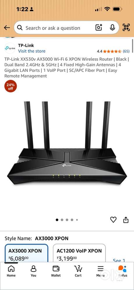Tp Link xx530v brand New Unused