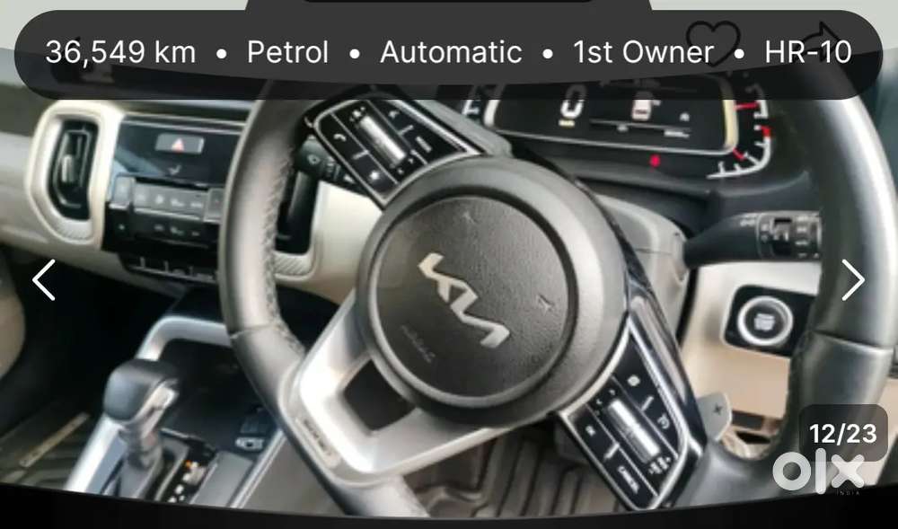 Kia Sonet 2023 Petrol Automatic 40000 Km Driven University Professor