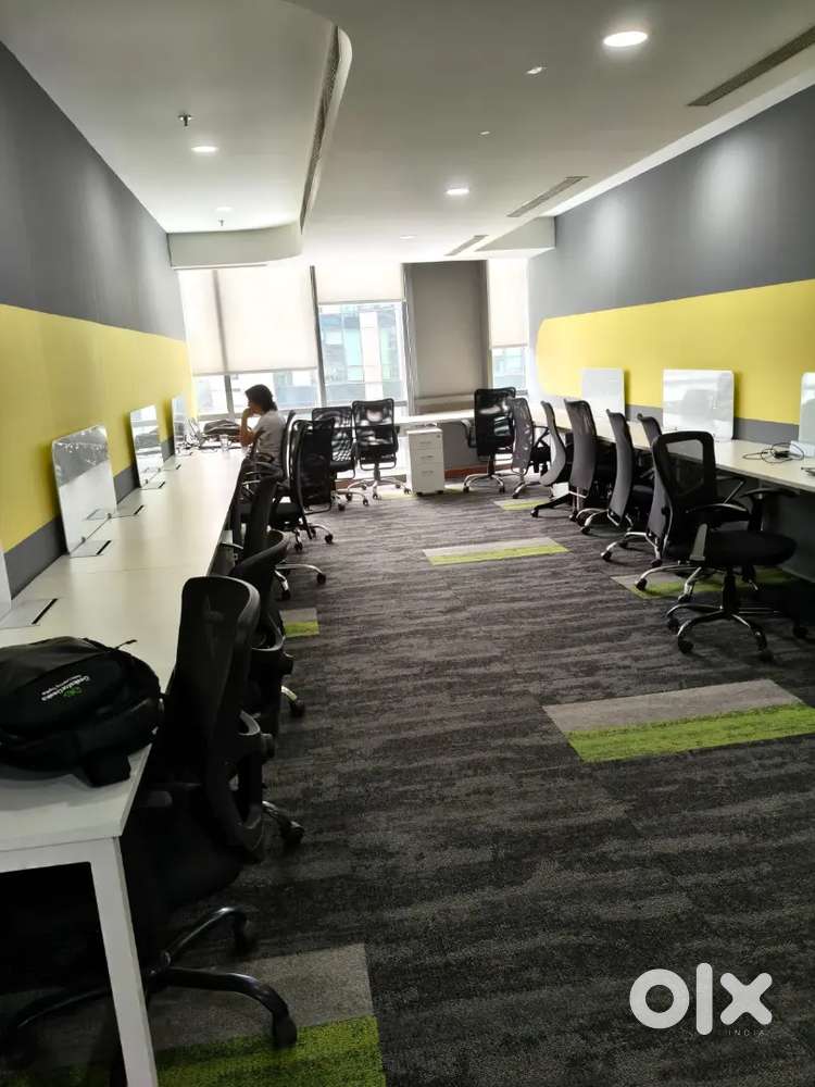 Fully furnished office on lease