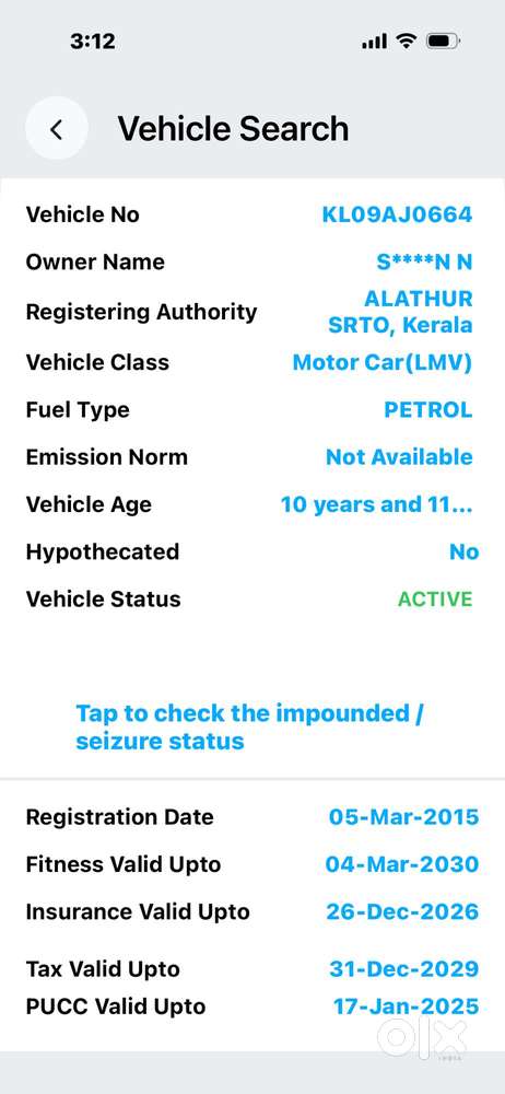 Tata Nano 2012-2015 Twist Xe, 2015, Petrol