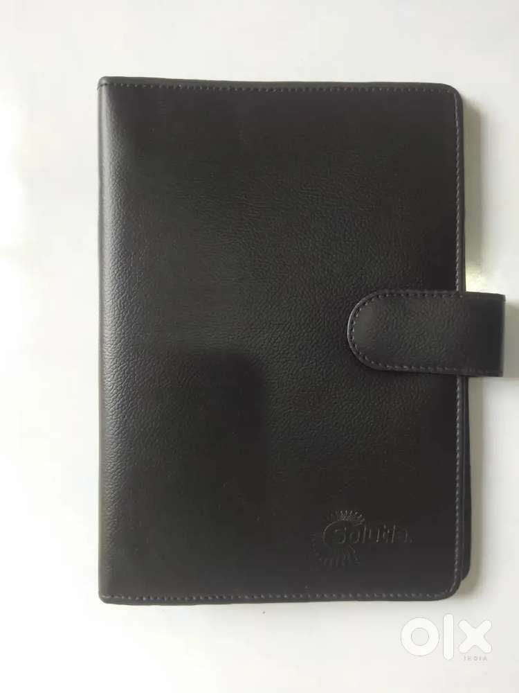 Professional Document Folder,Paper Ring Binder,Travel Organizer, Diary