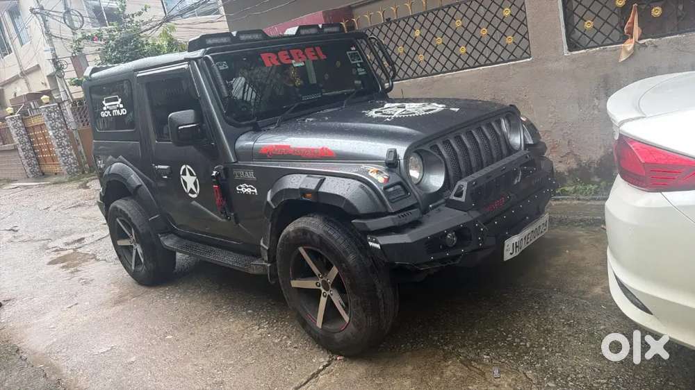 Mahindra Thar Top.model With Extra Accessories Fitted In Super Fine Co