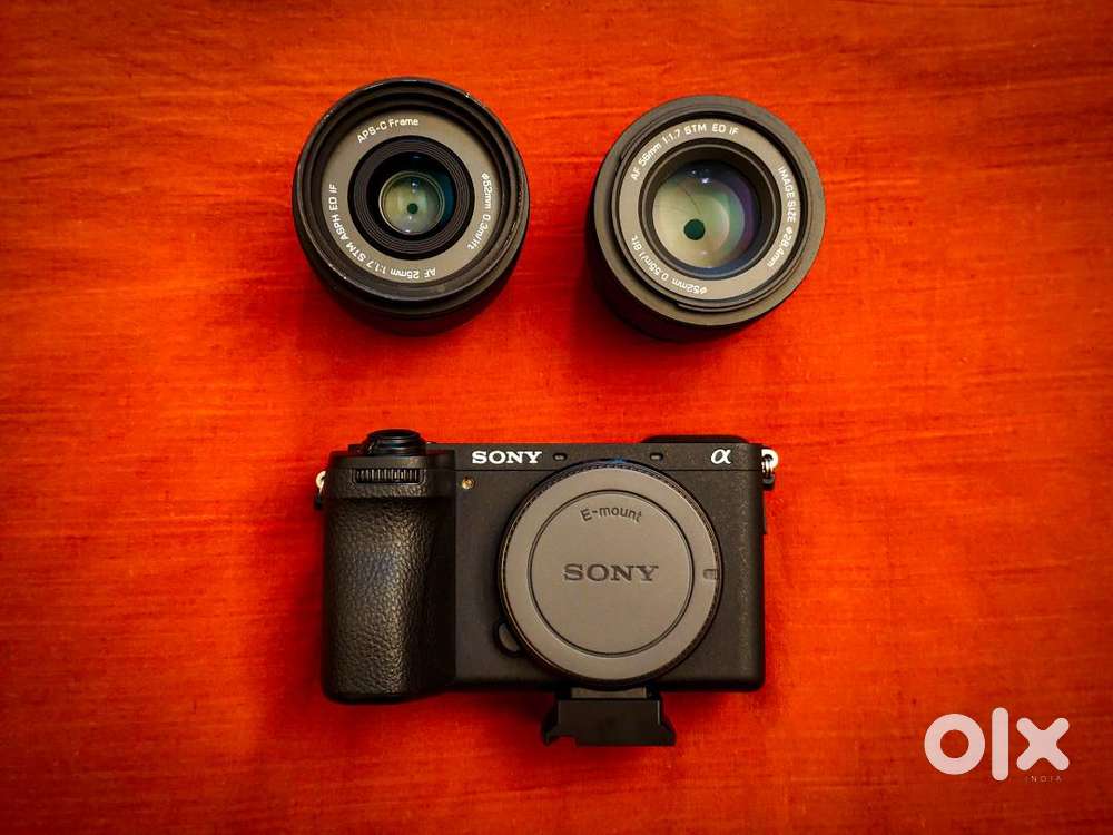 Sony 6700 + Viltrox 25mm & 56mm Lens + Dji Gimbal
