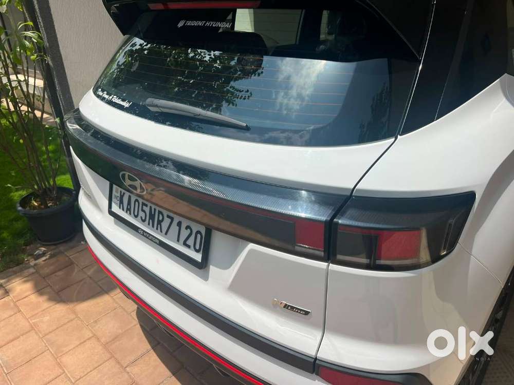 Creta N Line N8 Dct White Dual Tone