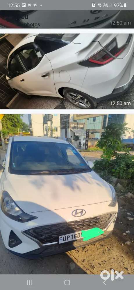 Hyundai Aura 2022 Sx Cng / Hybrids 22000 Km Driven