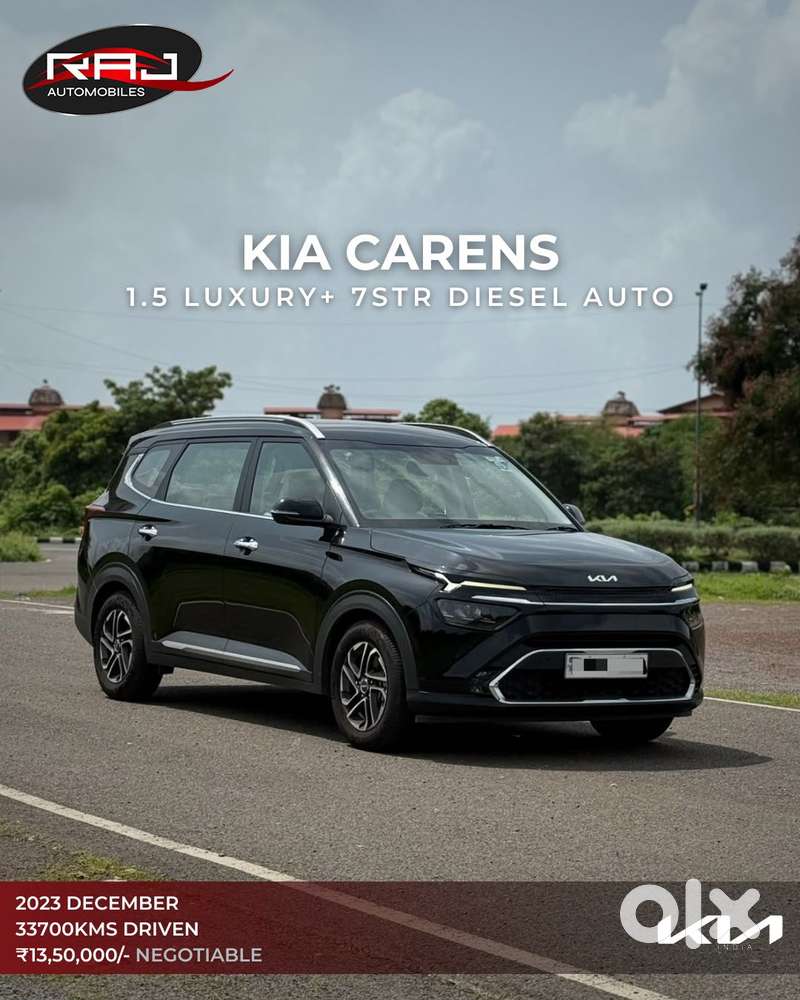 Kia Carens 1.5 Luxury Plus Diesel At 7 Str, 2023, Diesel