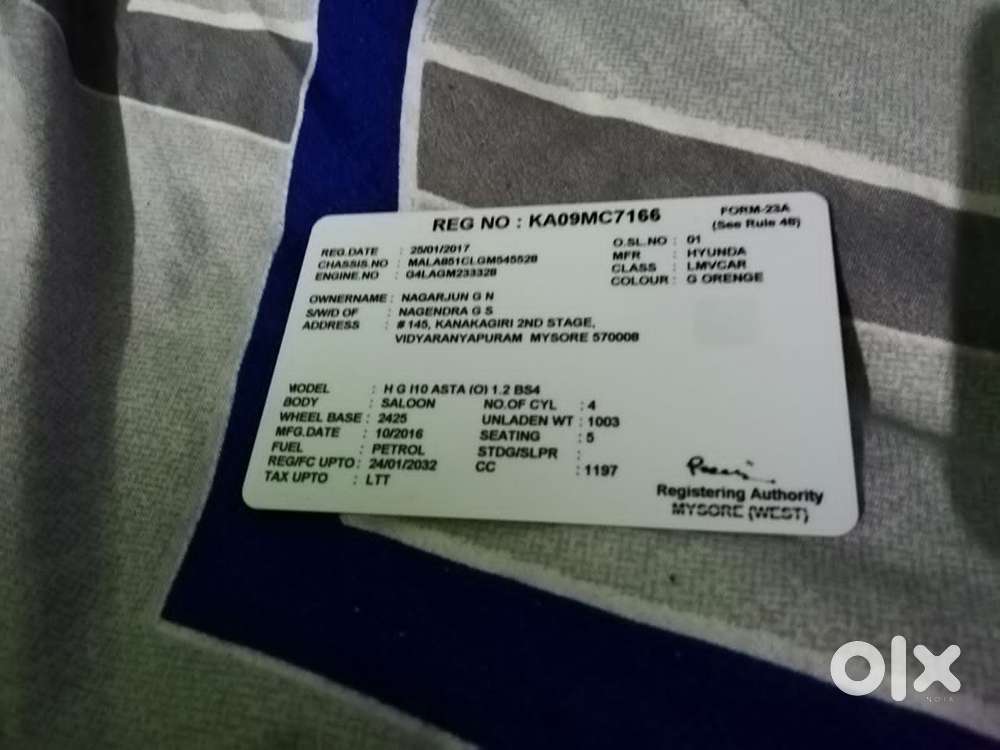 Hyundai Grand I10 Asta, 2016, Petrol