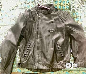 TRIUMPH LEATHER MOTORCYCLE JACKET Spare Parts 1791157779