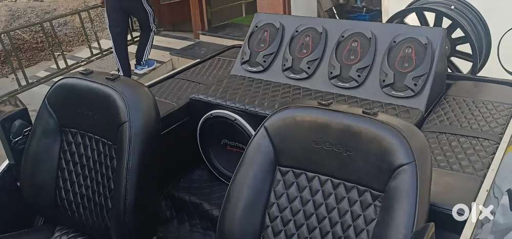Open Jeep Fully Modified With Music System