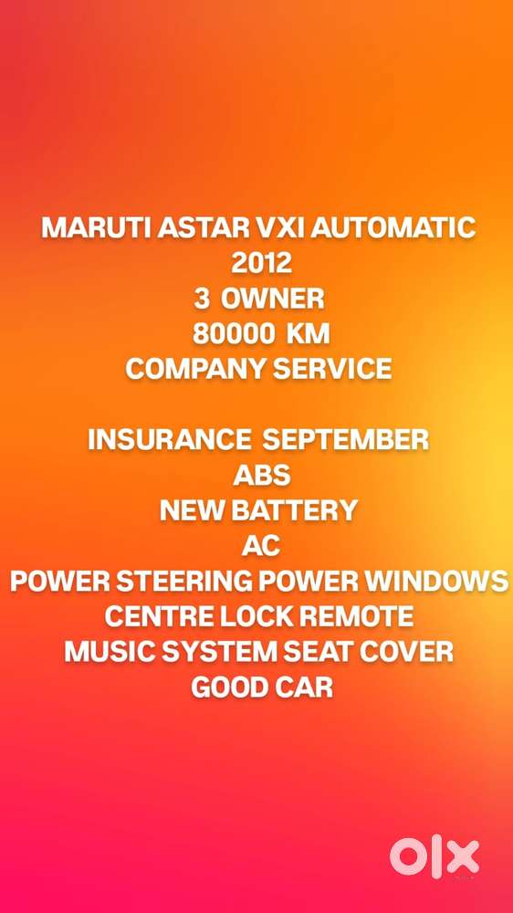 Maruti Suzuki A-star At Vxi, 2012, Petrol
