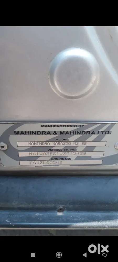 Mahindra Marazzo 1.5 M2 2019