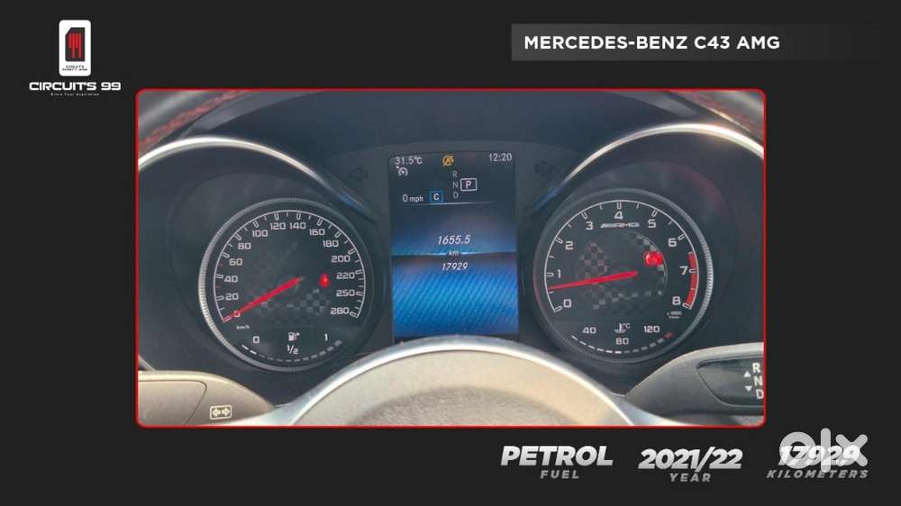 Mercedes-benz Amg C 43 4matic, 2020, Petrol
