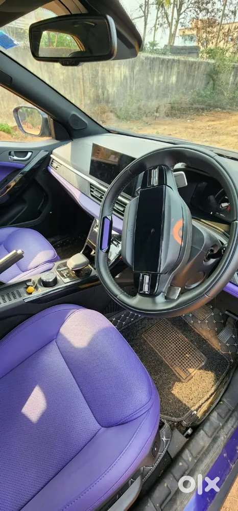 Tata Nexon Purple Petrol Automatic Top Model