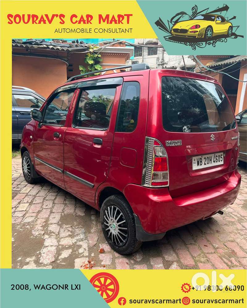Maruti Suzuki Wagon R Lxi, 2008, Petrol