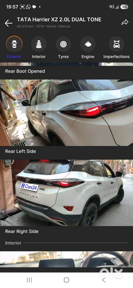 Tata Harrier Xz+ 2019 Diesel Hr 26