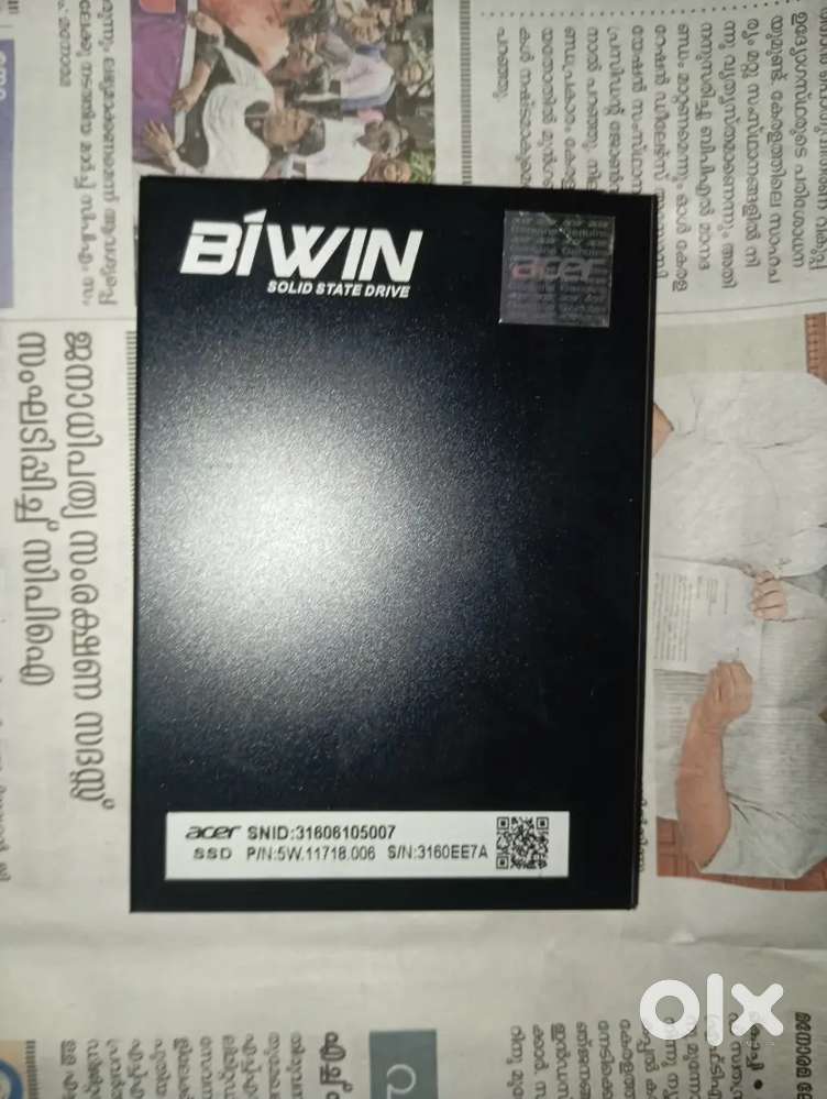 BIWIN AS211 512GB 2.5-inch SATA Solid State Drive/Dash; Used /GC