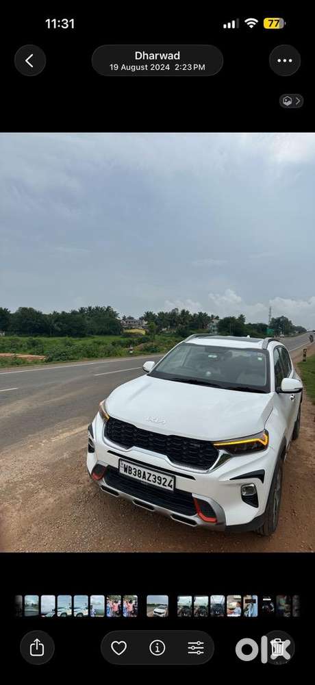 Kia Sonet Imt 2022 Less Driven Petrol Well Maintained