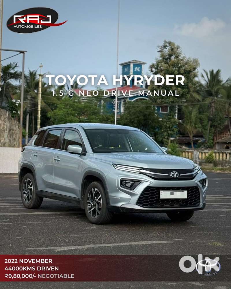 Toyota Urban Cruiser Hyryder 1.5 G Neo Drive, 2022, Petrol