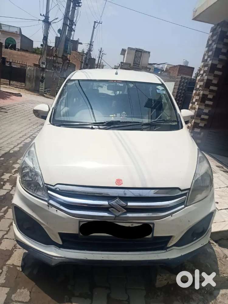 Maruti Suzuki White Ertiga 2016 Green Cng