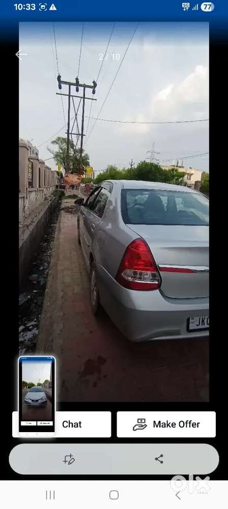 Toyota Etios 1.5 High 2012