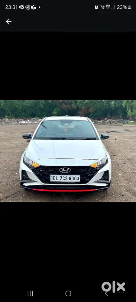 Hyundai I20 Nline Imt  2022 With Sunroof Petrol Well Maintained