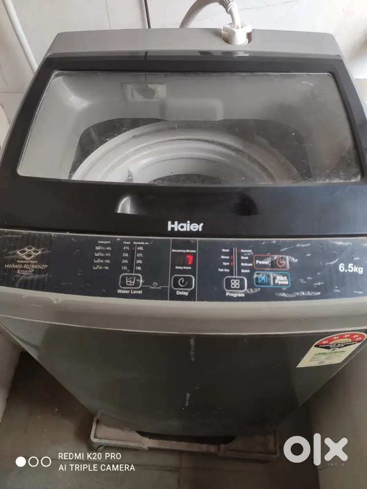 Haier top load automatic
