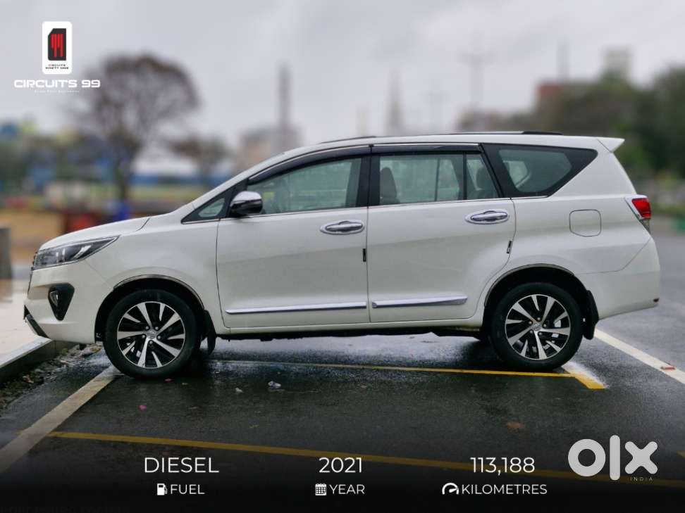 Toyota Innova Crysta Zx 2.4 Diesel 7 Seater, 2021, Diesel