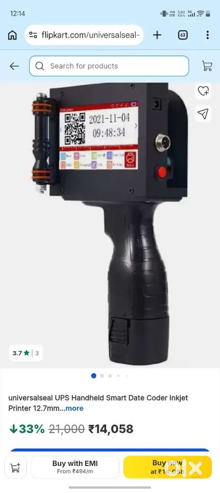 Handheld TIJ Printer (12.7mm)