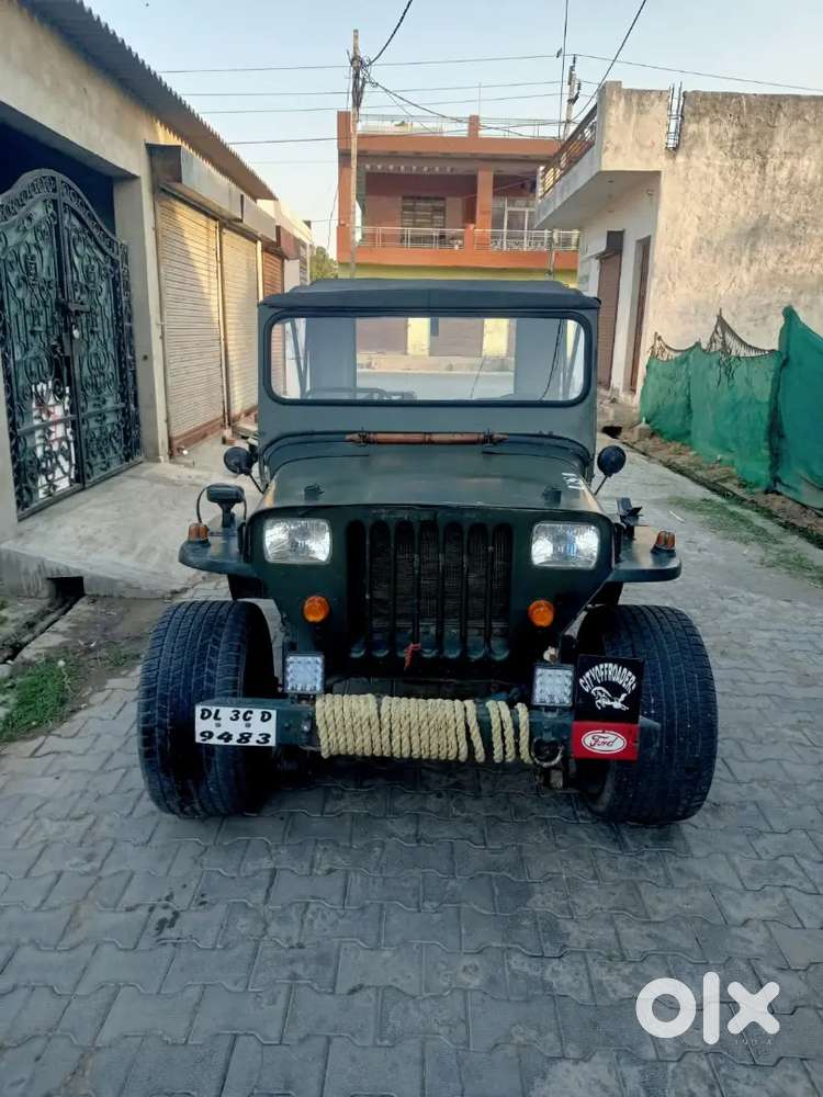 Left Hand Drive Rare Jeep No Passing Only Giving On Rc And Affidavit