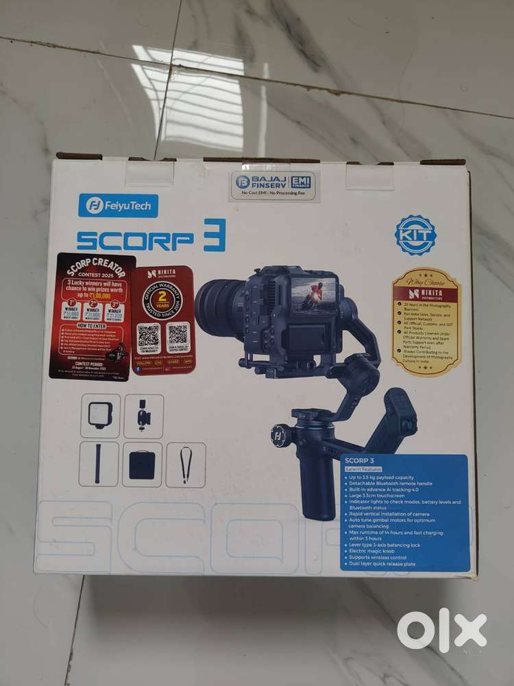 Gimbal Feiyu Tech scorp 3 ahe 4 months old