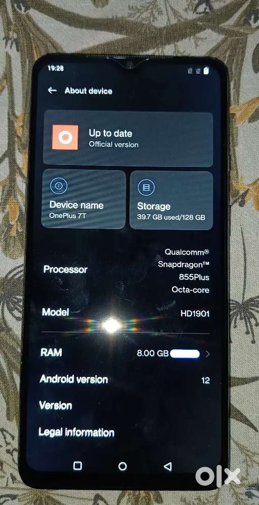 7T.   8 /GB   128GB