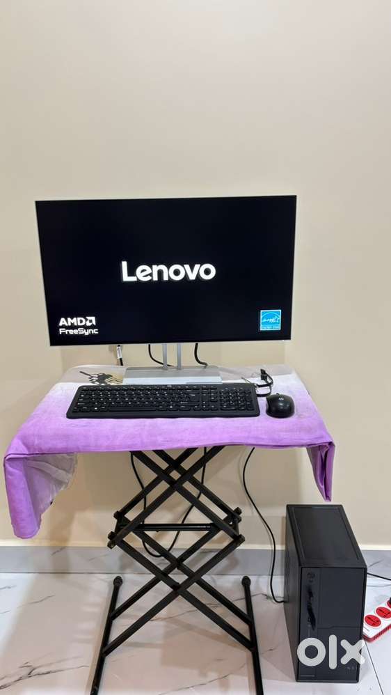 Lenovo System . i5 Gen 14400 ,16gb Ram DDR4, Lenovo 27inch LED Monitor