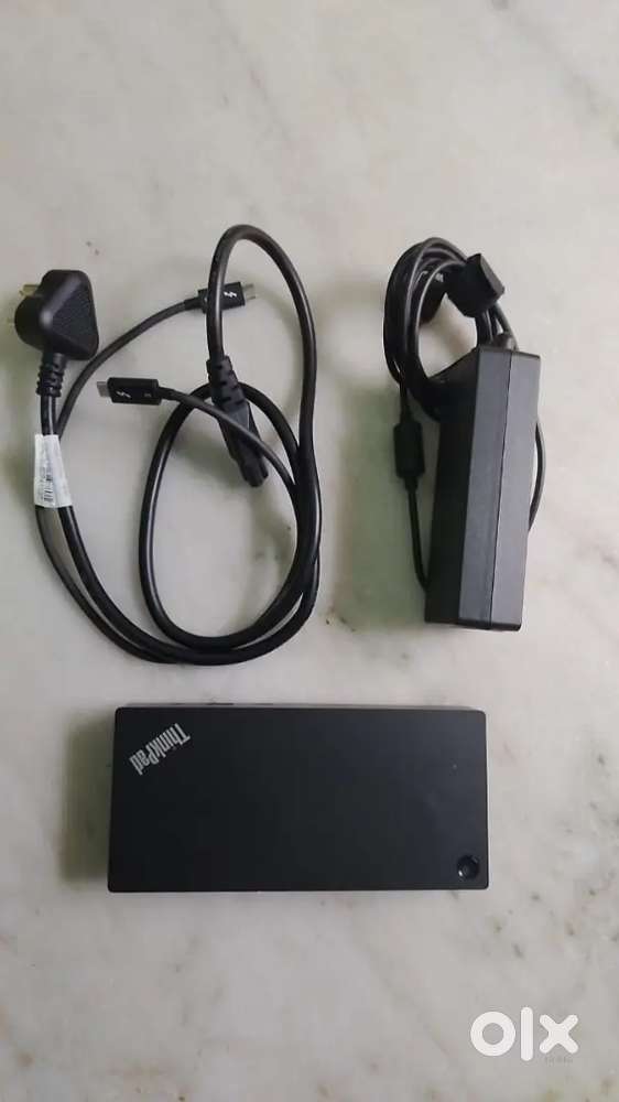 Lenovo dock station and charger